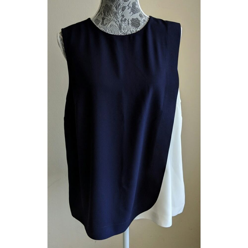 Ted Baker Double Layer Curve Panel Top - NWOT